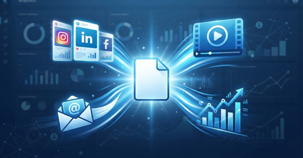 Content Repurposing Playbook: How to Turn One Blog Post into 10+ Marketing Assets