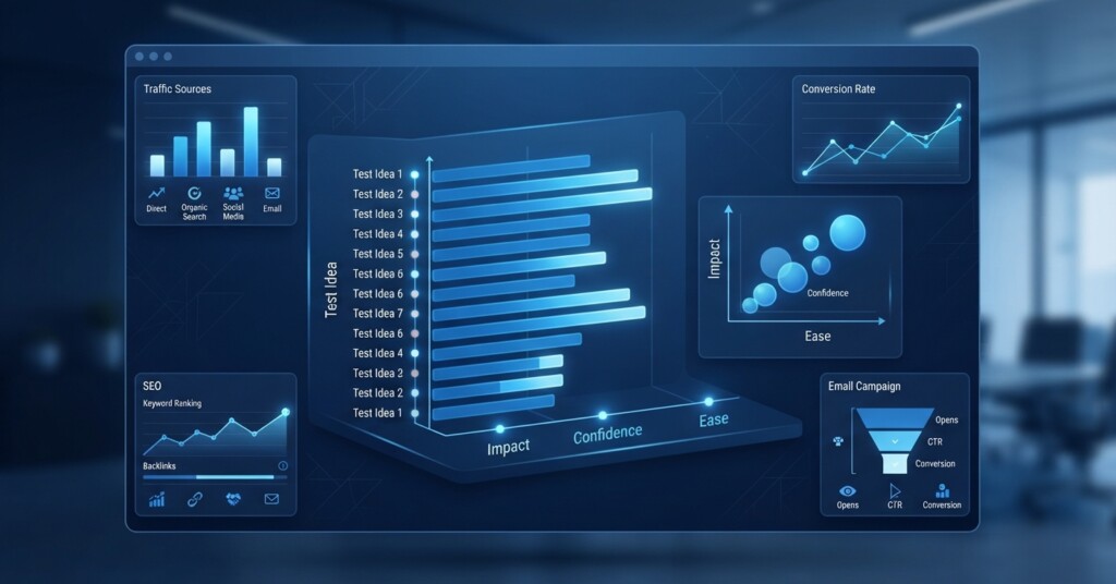 Growth Experimentation Frameworks: How to Prioritize and Test Ideas Using ICE and PIE Scoring