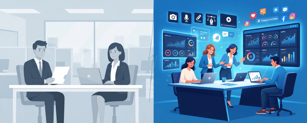 Stock Photo Overload: The Absurd World of Generic Marketing Imagery - Section 1: Generic vs authentic marketing visuals